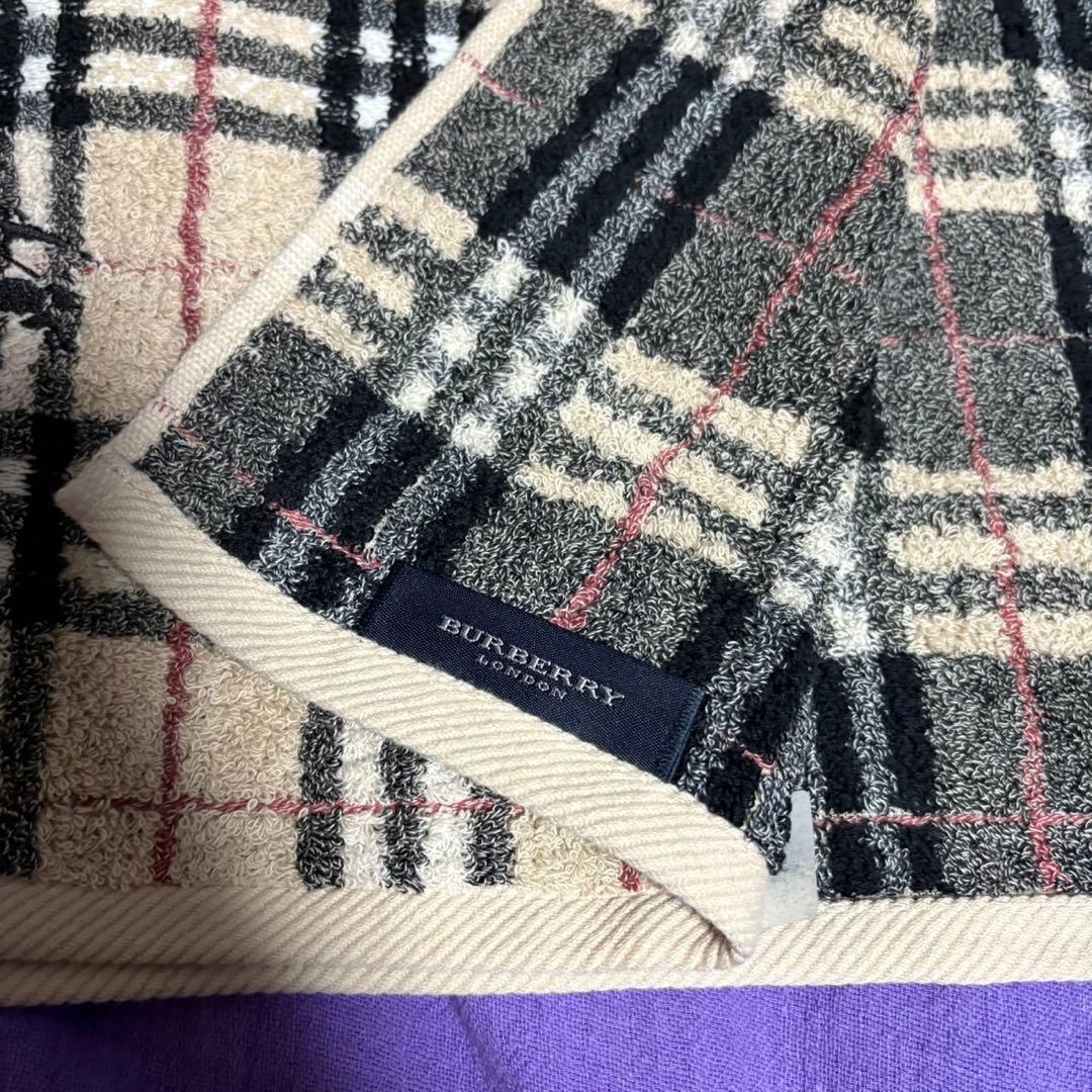 新品 未使用 BURBERRY バーバリー バスタオル タオル フェイスタオル