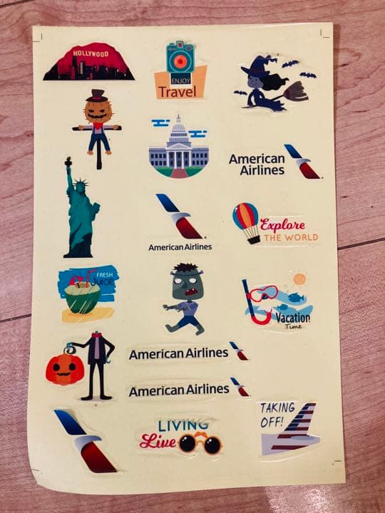 アメリカンエアライン　ハロウィングッズ13点セット　非売品