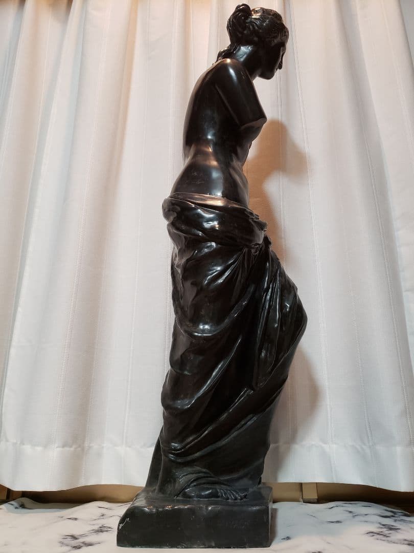 圧巻✧60kg！天然那智黒石 特大ミロのヴィーナス像