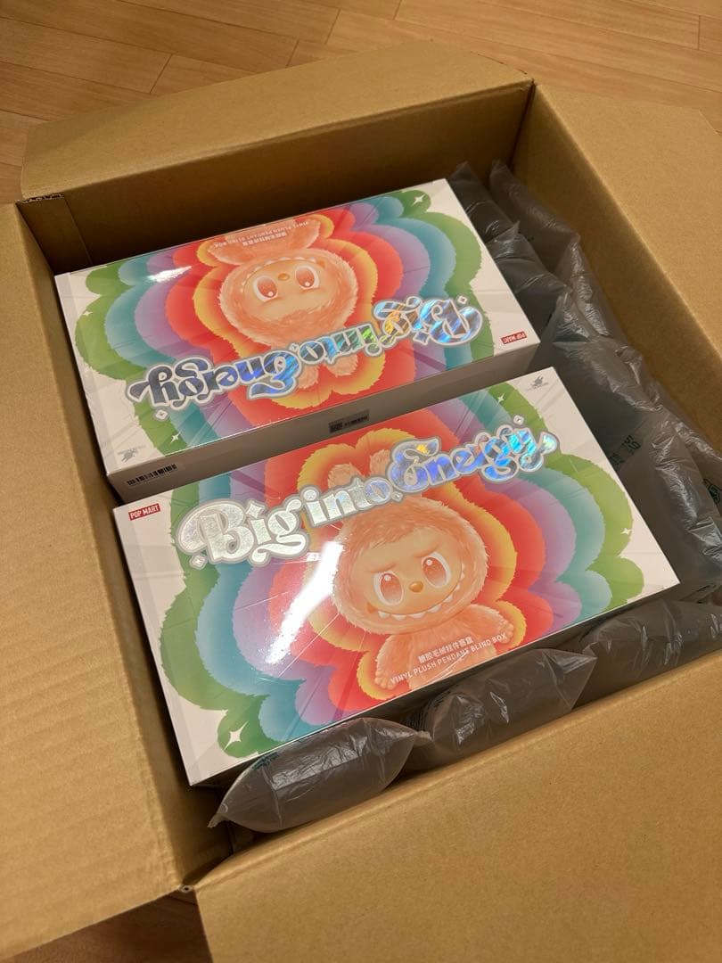 正規品・未開封 Labubu Big into Energy 6個セット ラブブ