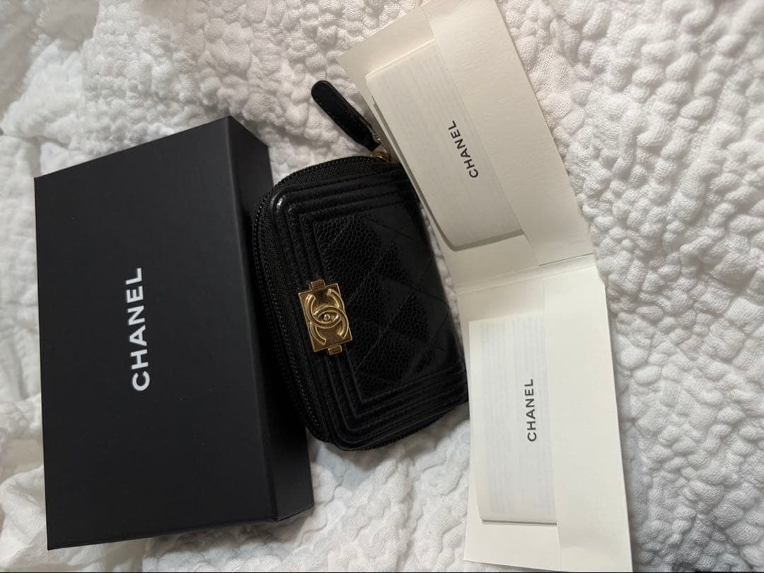CHANEL ボーイシャネル　カードケース