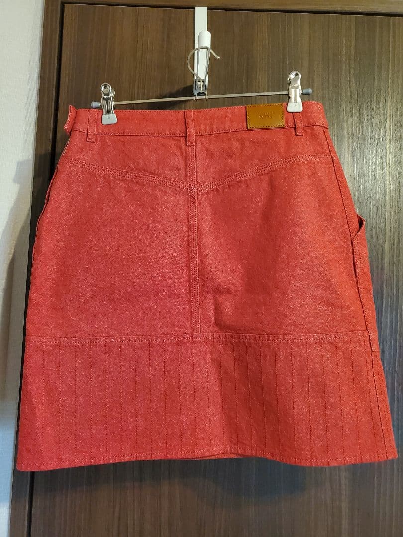 び*じ様 最終特価【新品未使用】HERMES レッド タイトミニスカート