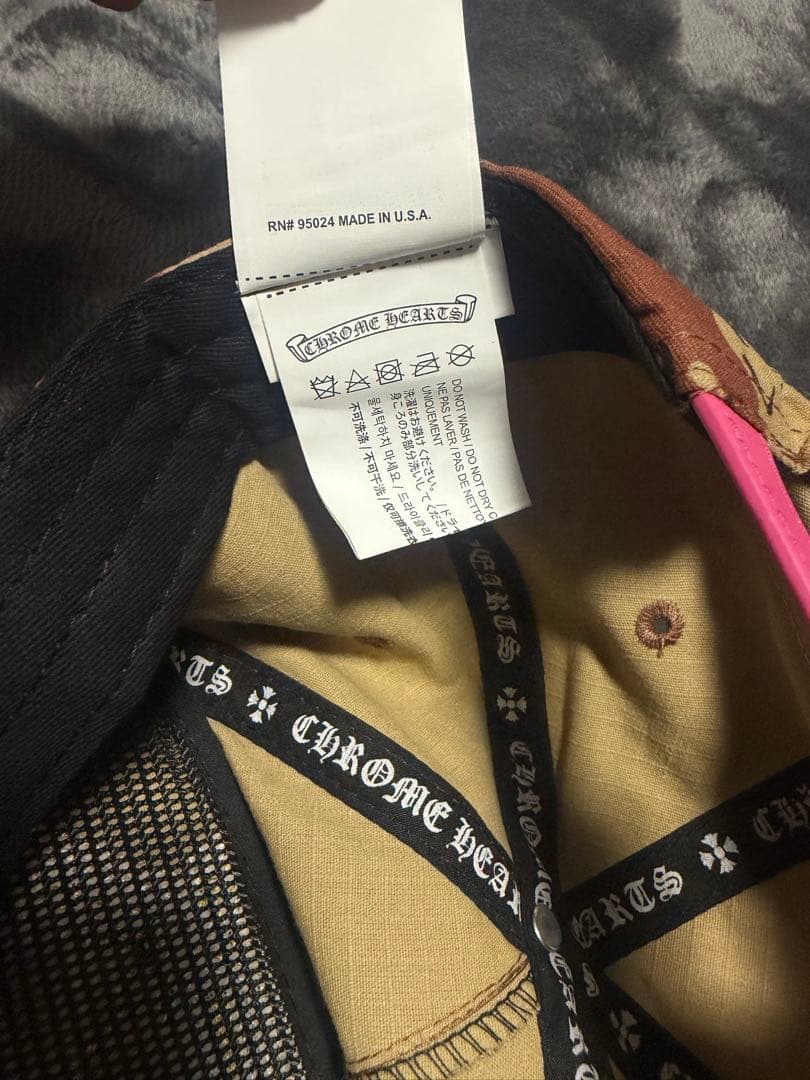 SEX RECORDS 迷彩キャップ chrome Hearts