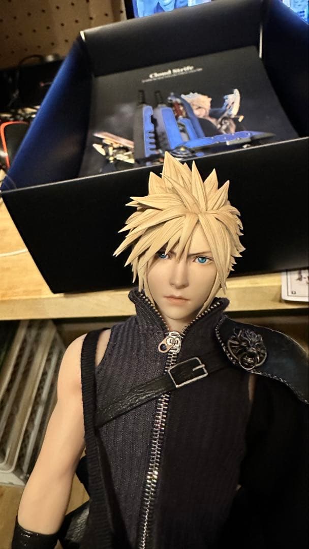 ユ*ウ様 gametoys セフィロス＆ACクラウド アクションフィギュア