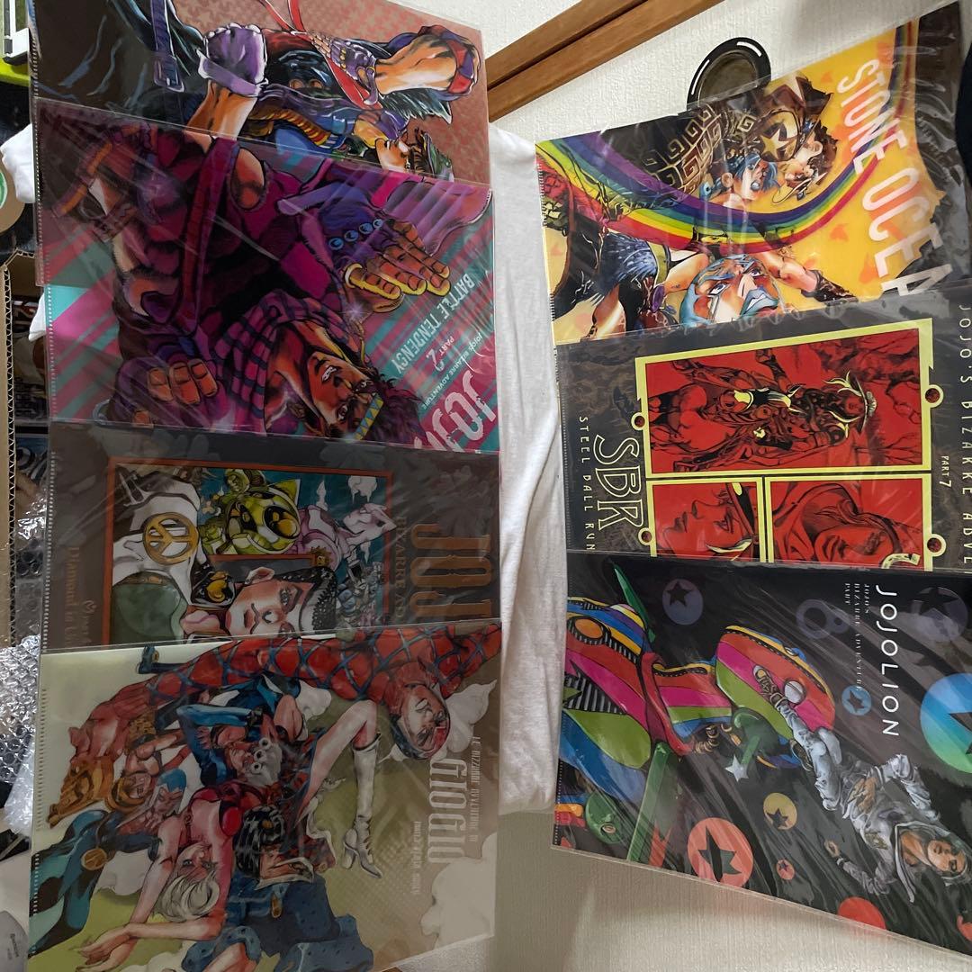 ジョジョ展限定クリアファイル3部抜け