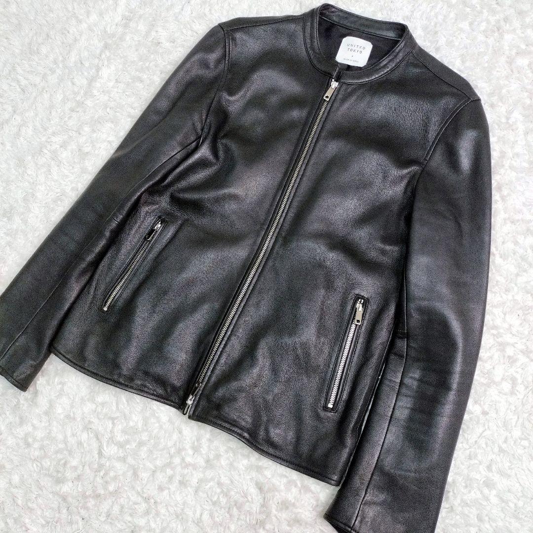 ユナイテッドトウキョウ レザージャケット ラムレザー 3