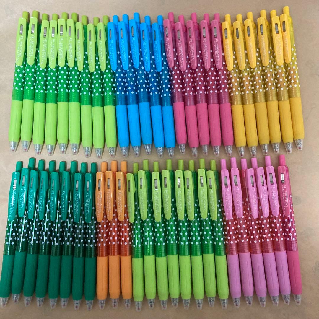 ゼブラ サラサクリップ ノック式ジェルボールペン 50本セット