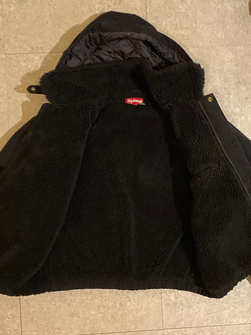 ブラックフリースジャケット　supreme