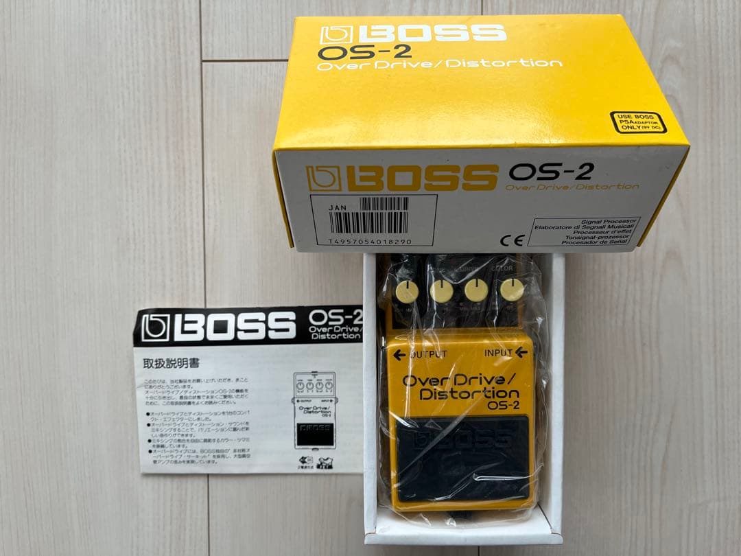 （ほぼ未使用）BOSS OS-2 Over Drive/Distortion