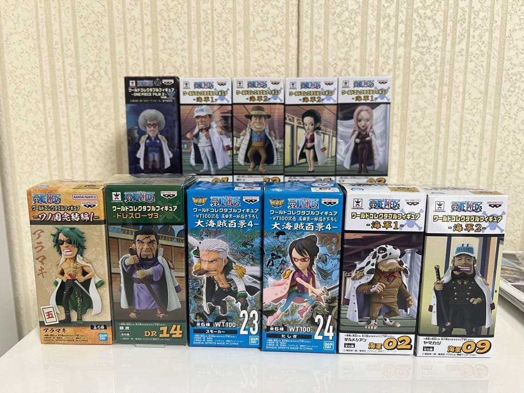ワンピース　ワーコレ　海軍　wcf ワールドコレクタブルフィギュア