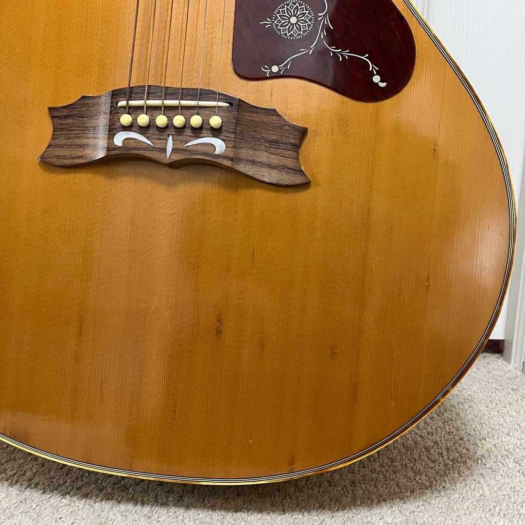 ‘70s Egima folk real guitar ギター　ハミングバード