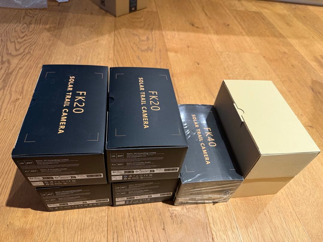 ソーラートレイルカメラ 7台セット