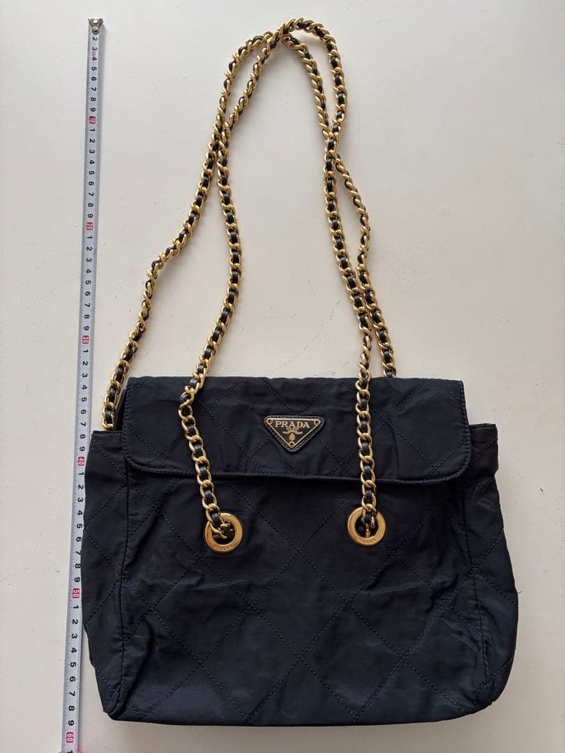 PRADA（プラダ）チェーンショルダーバッグ　ナイロン