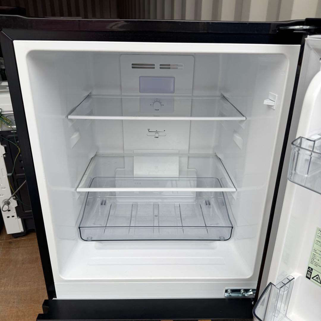 C7133★2023年製★未使用に近い★ツインバード冷蔵庫ミラーブラック鏡洗濯機