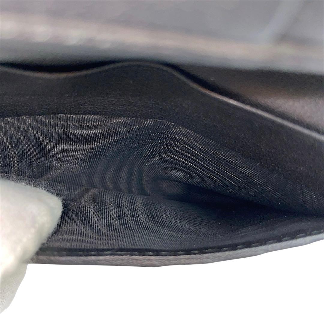 【美品】ボッテガヴェネタ　折り財布　イントレチャート　黒　ブラック