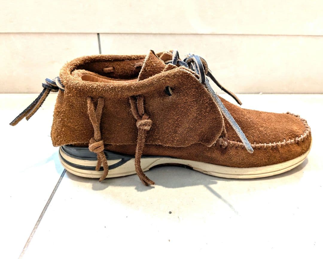 【値下げ応談】visvim FBT BROWN US8 26cm