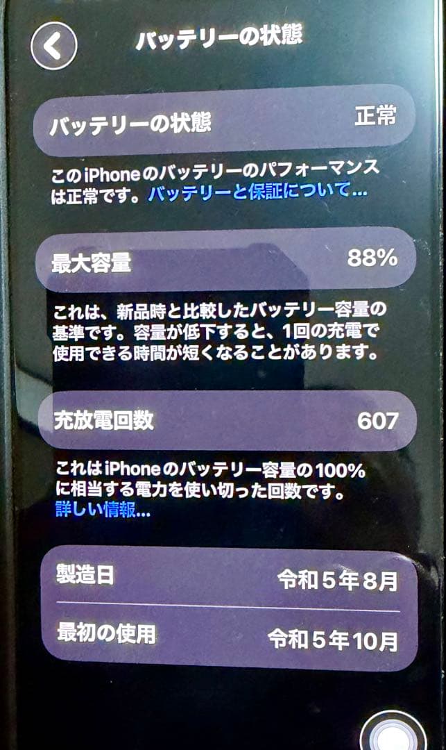 ちる　Apple iPhone 15 Pro 256GB SIMフリー