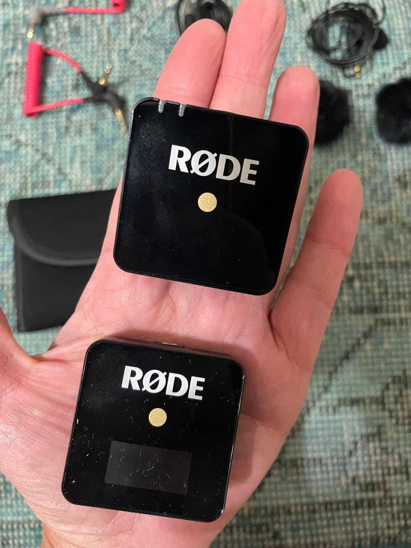 RODE ワイヤレスマイクロフォンズ　付属品