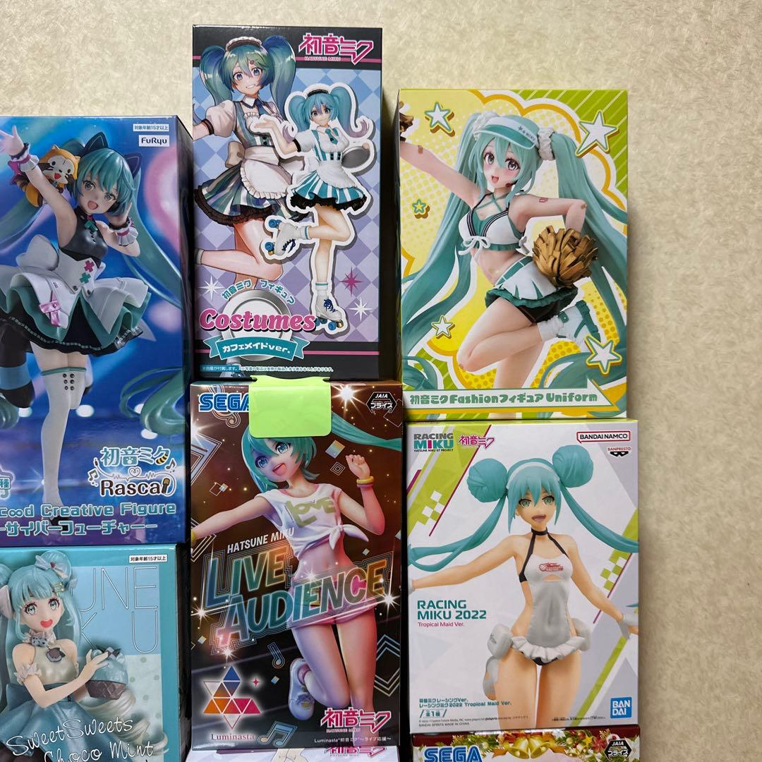 【金魚出品】初音ミク フィギュア 26個 AMP+ 長靴を履いた猫 親指姫