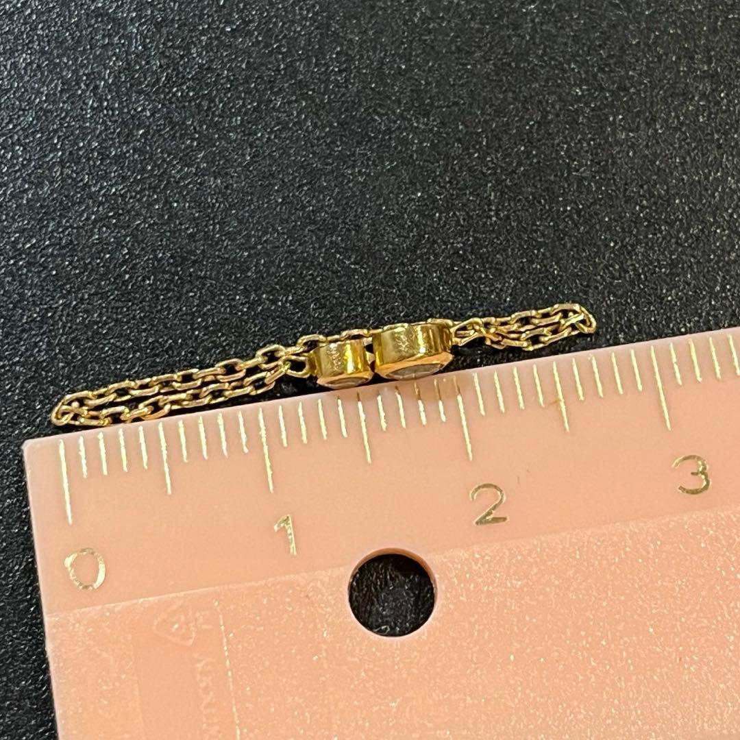 redline レッドライン ゴールドチェーン ダイヤモンド リング