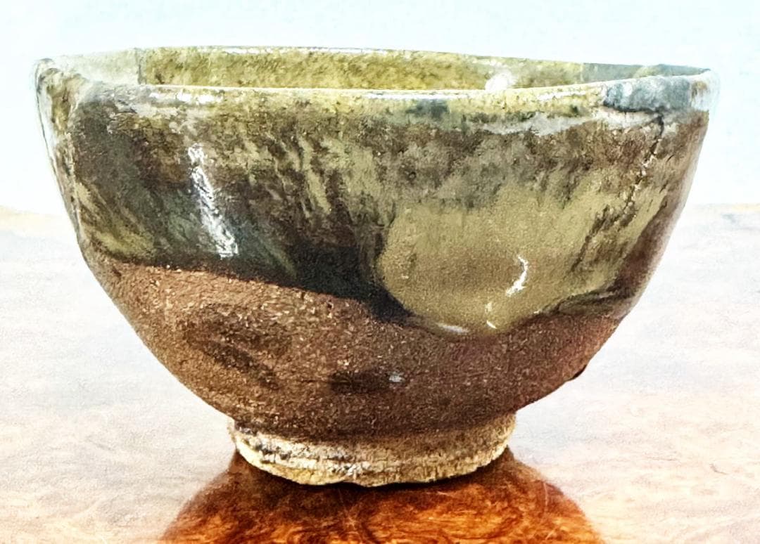 桃山時代 古朝鮮唐津茶碗 発掘品 古茶碗 ウブ品 入手困難 骨董 WWTT408