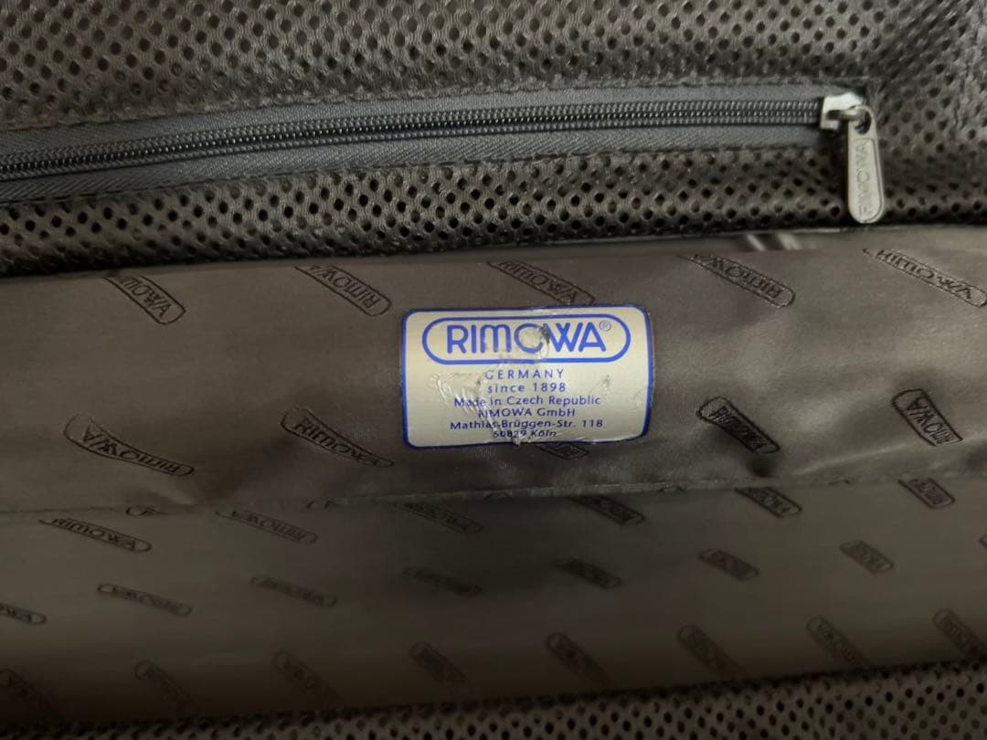 RIMOWA salsa deluxe グレー説明書付き