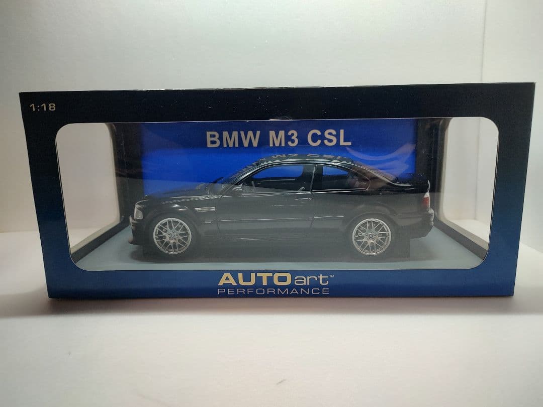 オートアート BMW M3 CSL E46 1/18 ブラック