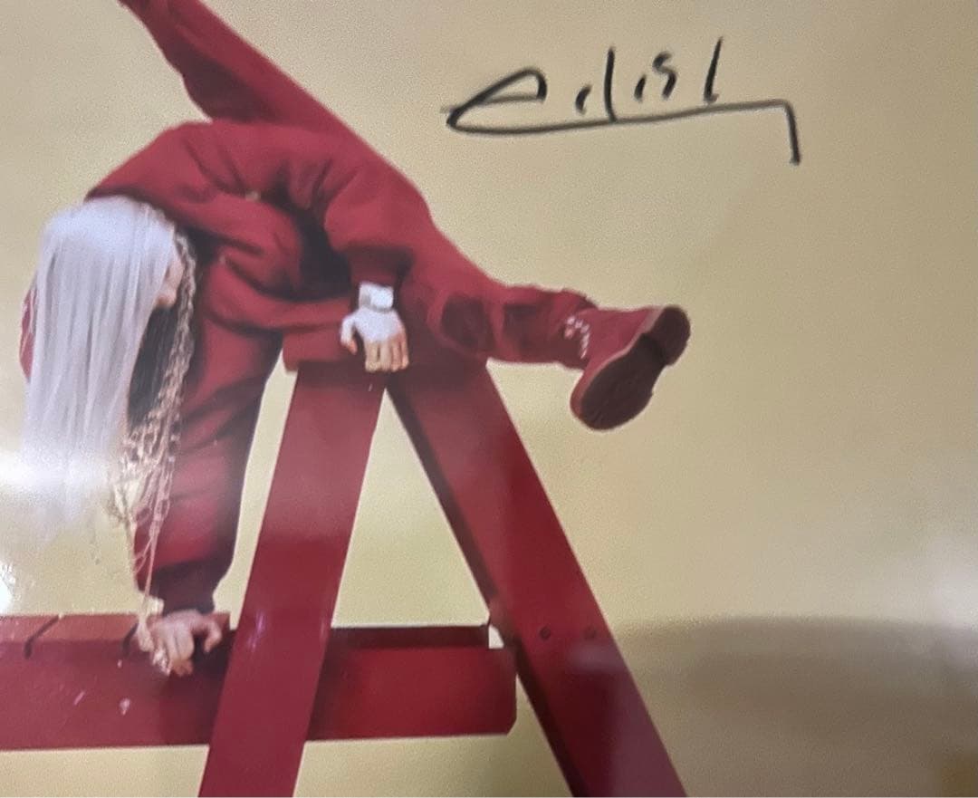 ビリーアイリッシュ　直筆サイン