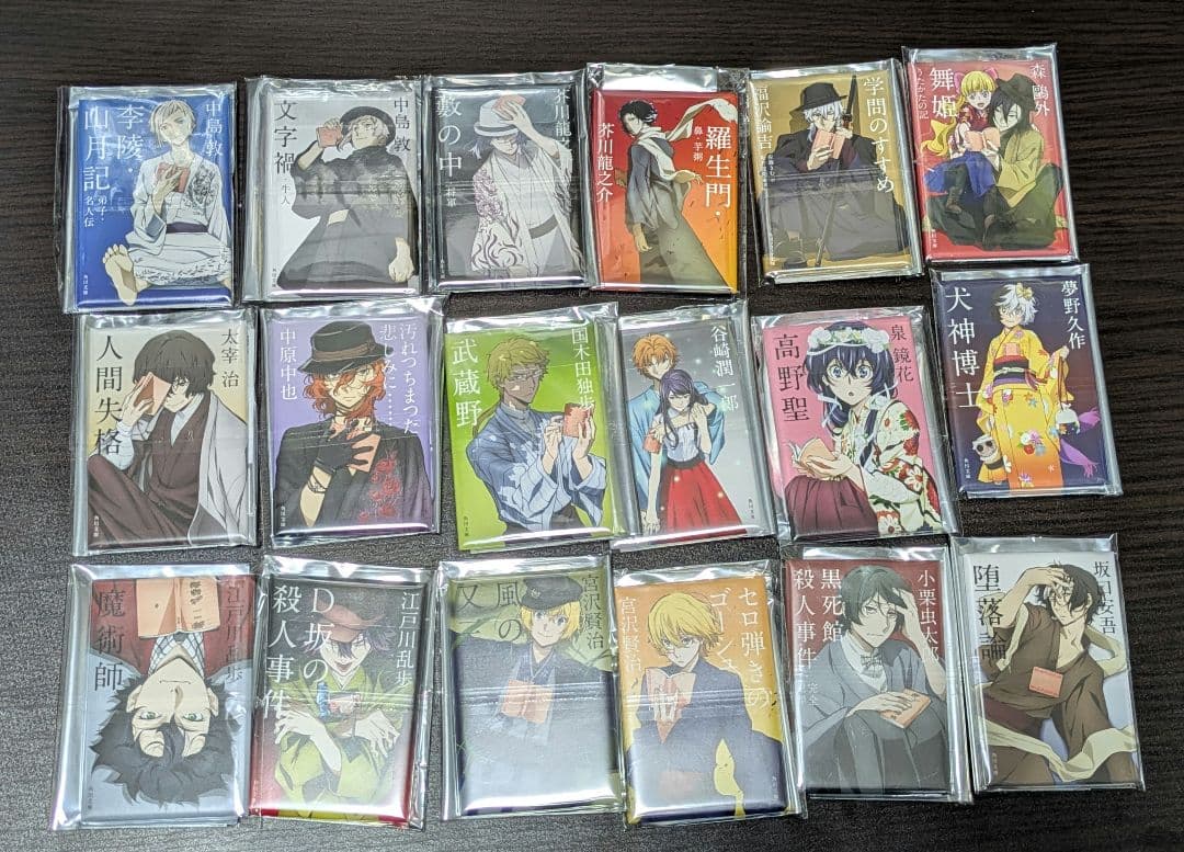 文豪ストレイドッグス　コラボ缶バッジ