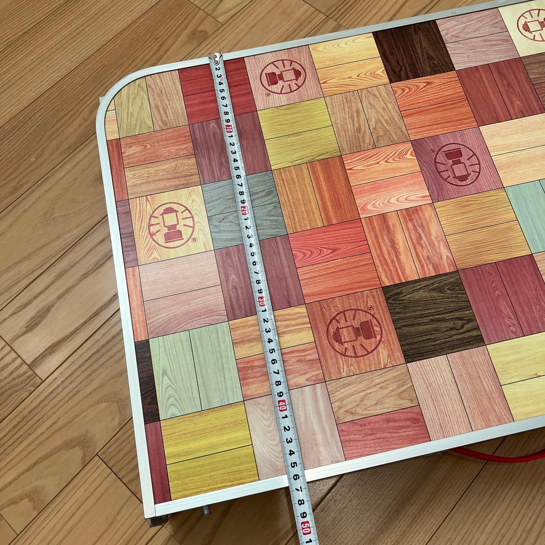 え*様 数回使用＊Coleman＊ナチュラルモザイクリビングテーブル140プラス