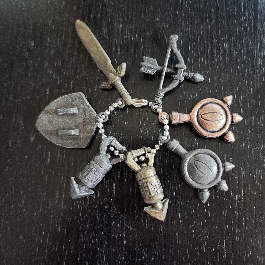 ゼルダの伝説　時のオカリナ　メタルアイテムコレクションセット