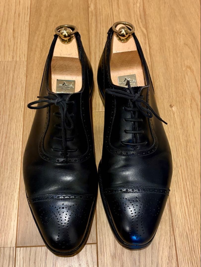 クロケット＆ジョーンズ ALBION 黒 6 1/2 E