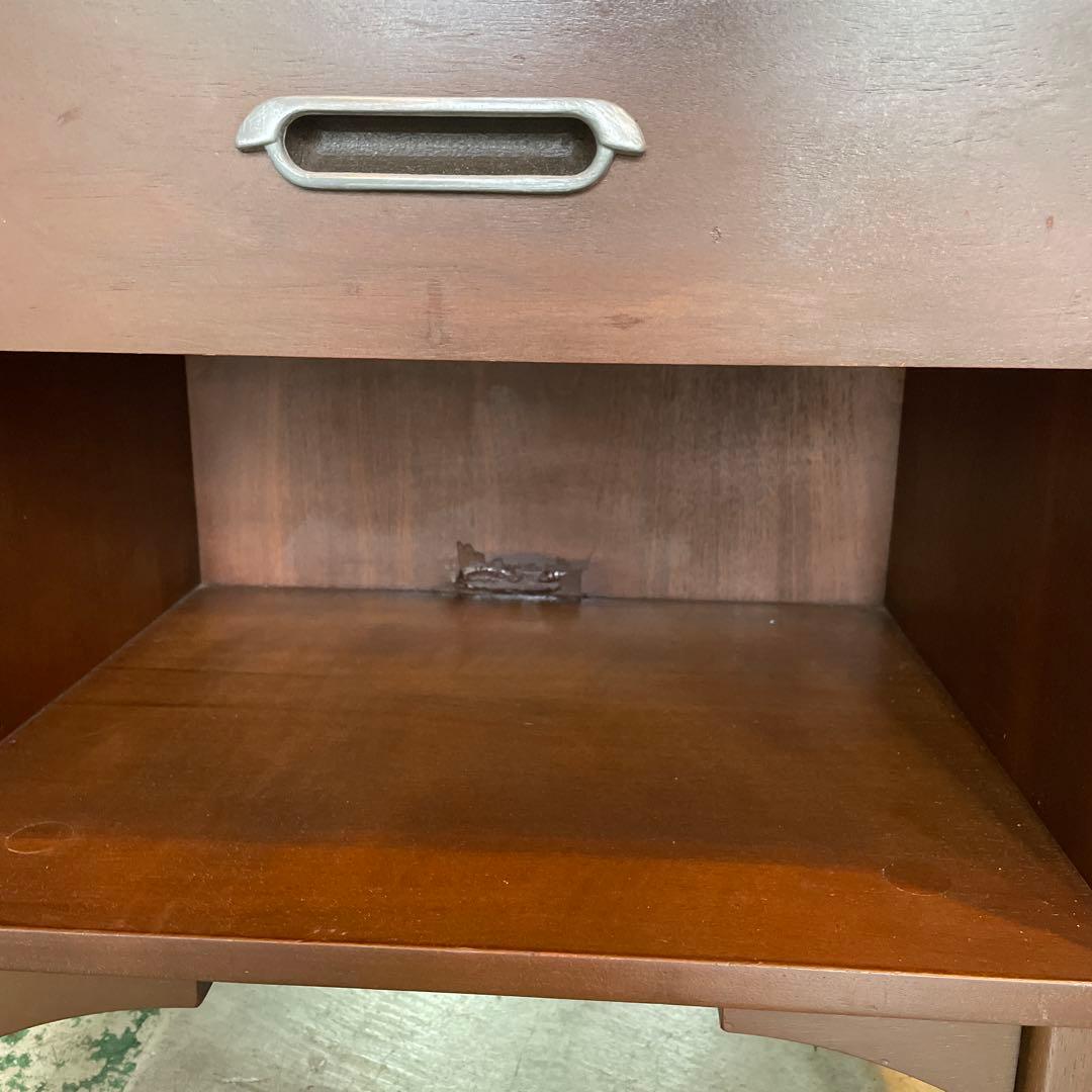 最終値下げ‼︎ アメリカンヴィンテージ・チークナイトテーブル　1980年代