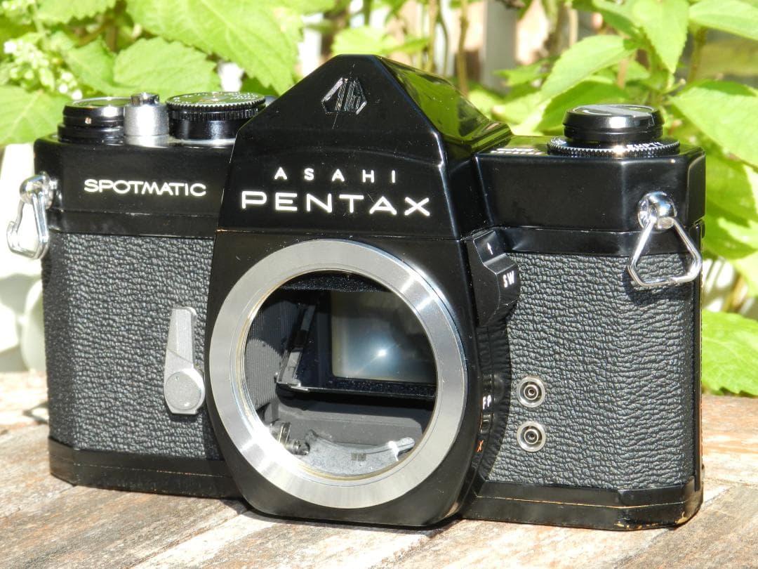極美品　PENTAX SPOTMATIC ブラック 一眼レフカメラ　即撮影可