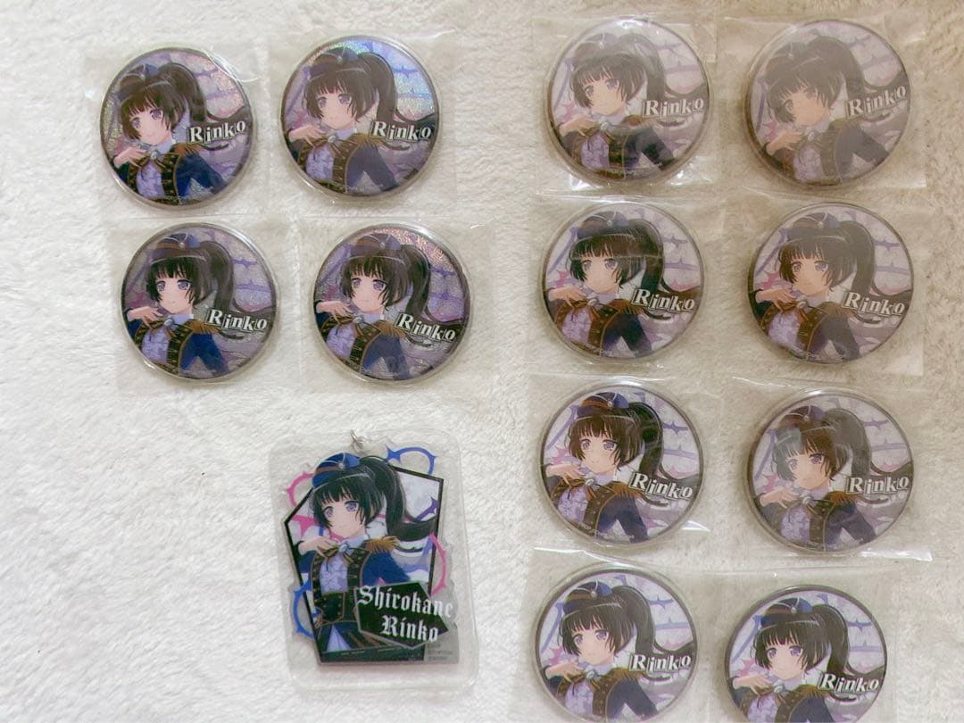 バンドリ　Roselia 缶バッジセット