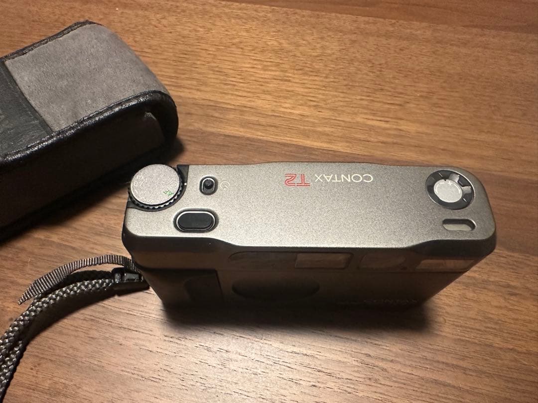 CONTAX T2 チタンブラック　コンパクトフィルムカメラ　美品