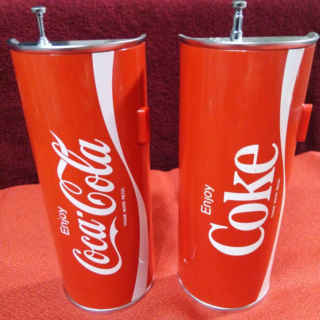 コカ・コーラ型のラジオ＆トランシーバー　2台セット