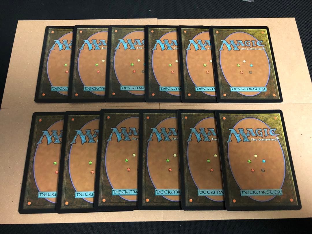 mtg オイルスリックfoil 土地　各色12枚　計60枚セット