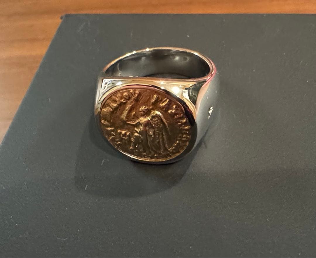 TOMWOOD リング　COINRING トムウッド　　シルバー　ゴールド