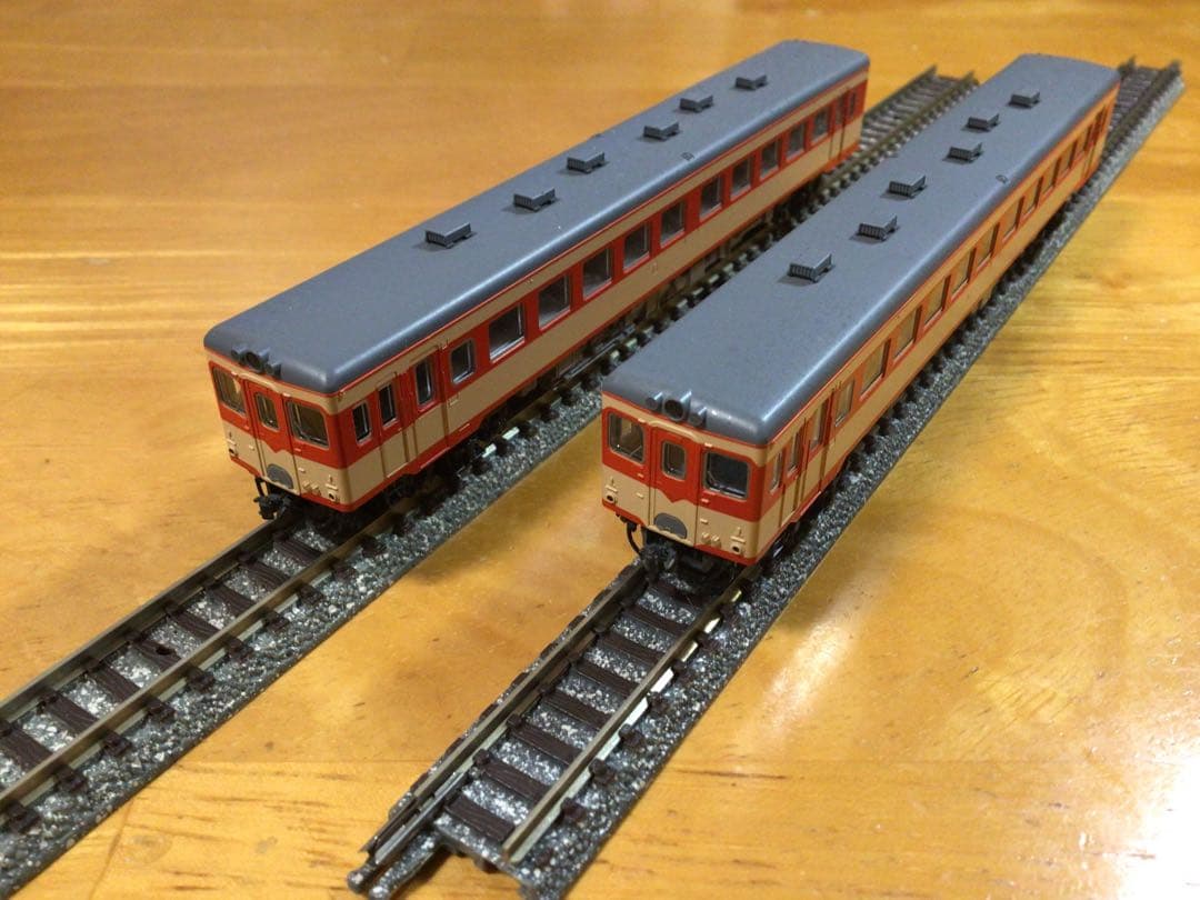 TOMIX キハ26 3両 :1段窓 M+T 2両セット バス窓T車 1両