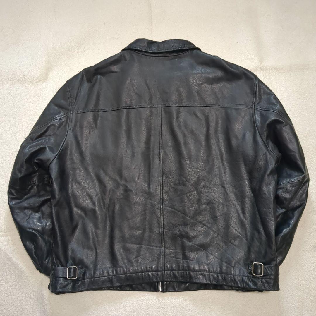 美品 オールドギャップ レザージャケット ブルゾン 牛革 XLサイズ ブラック