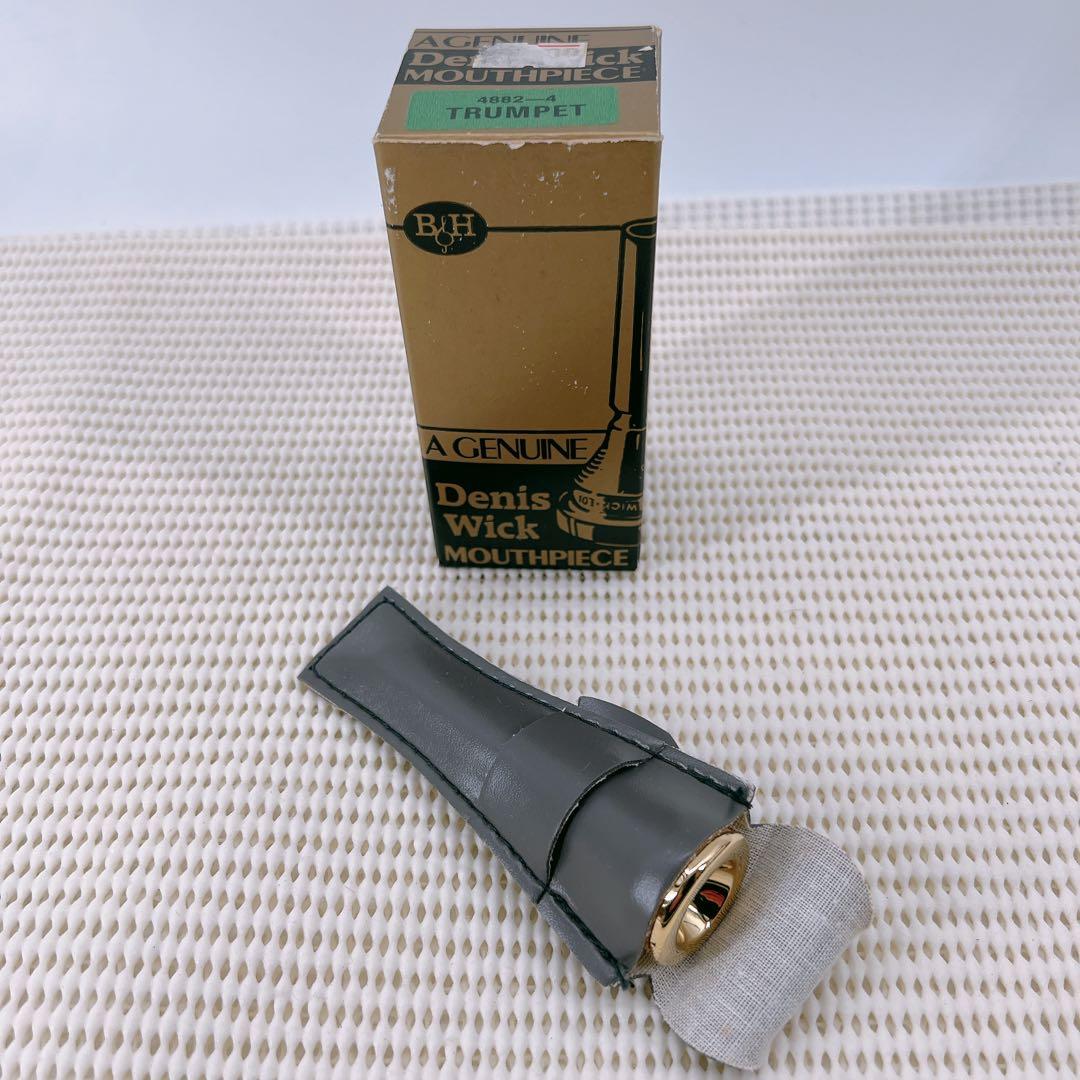 【新品】デニスウィックトランペットマウスピース　Classic 4 GP ①