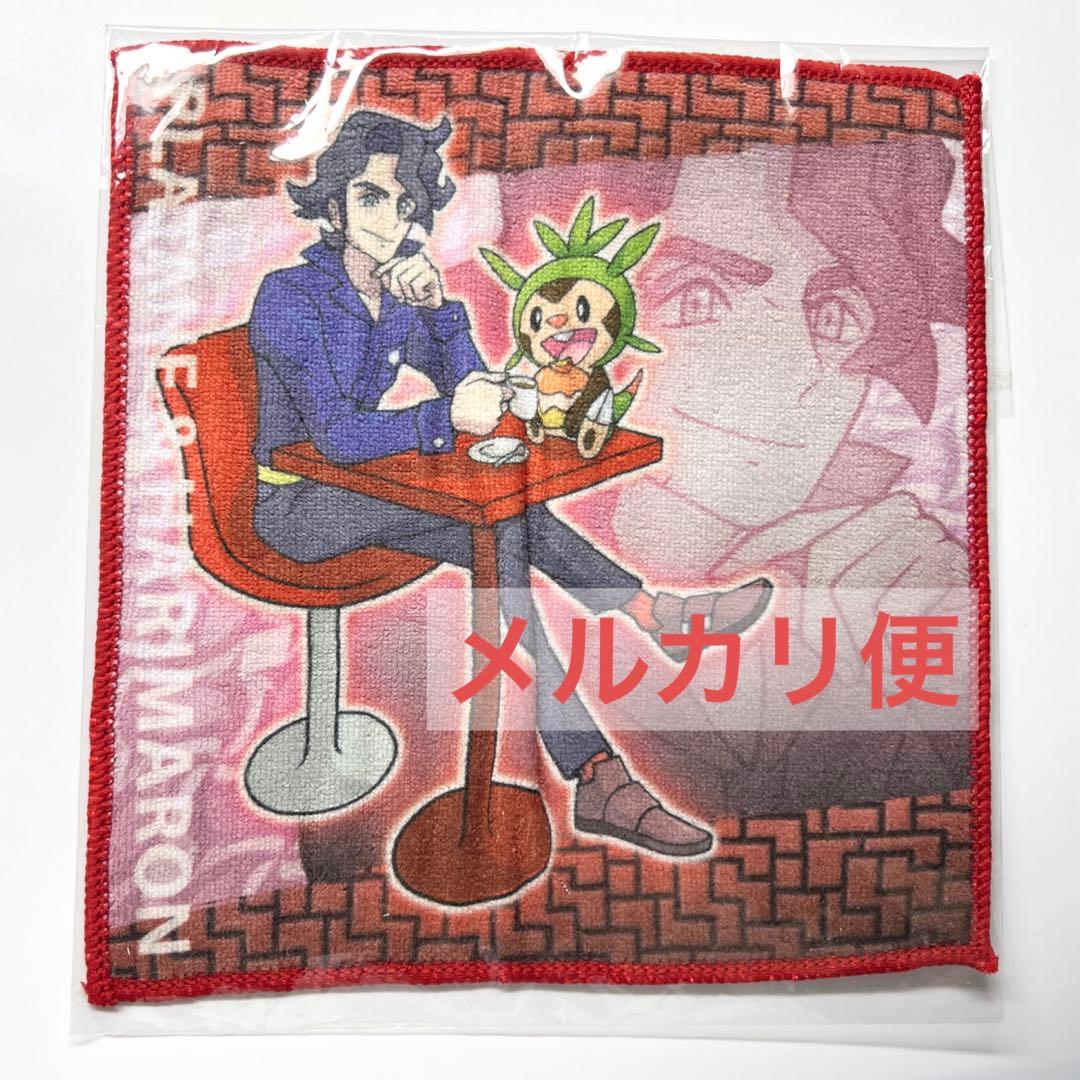 ポケモン　プラターヌ博士　マイクロファイバーミニタオル　ポケットモンスターX・Y