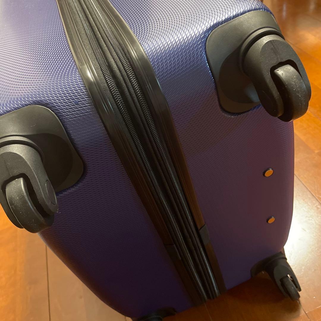 サムソナイト スーツケース ブルー　1回使用　samsonite