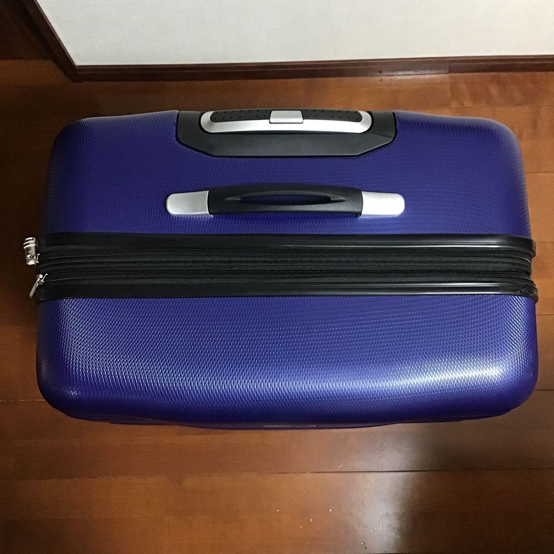 サムソナイト スーツケース ブルー　1回使用　samsonite