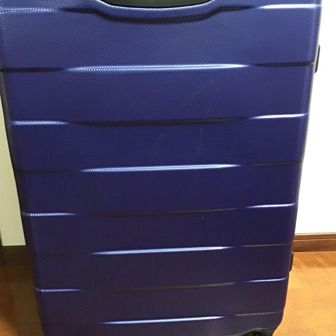 サムソナイト スーツケース ブルー　1回使用　samsonite