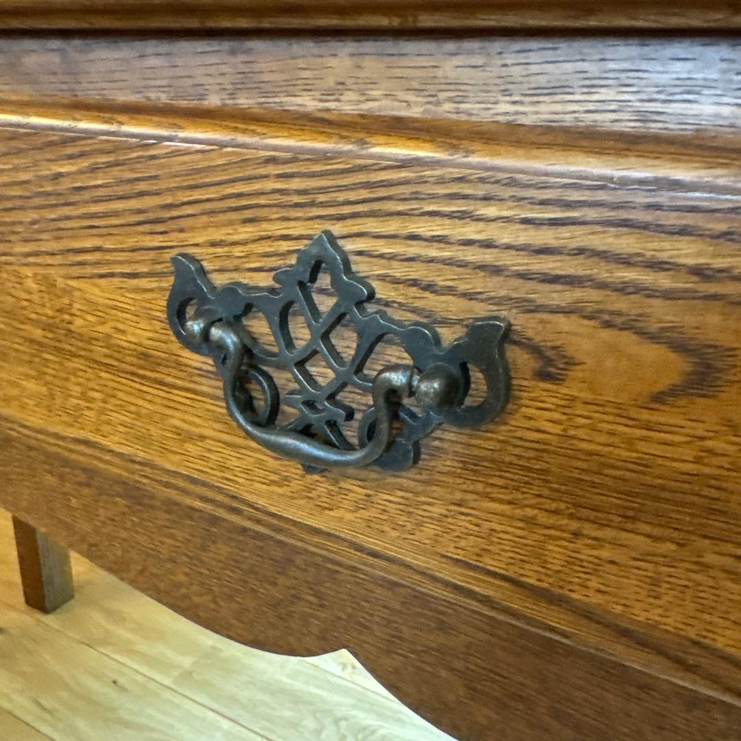 美品 アメリカ製 サイドボード オーク材 アンティーク ヴィンテージ