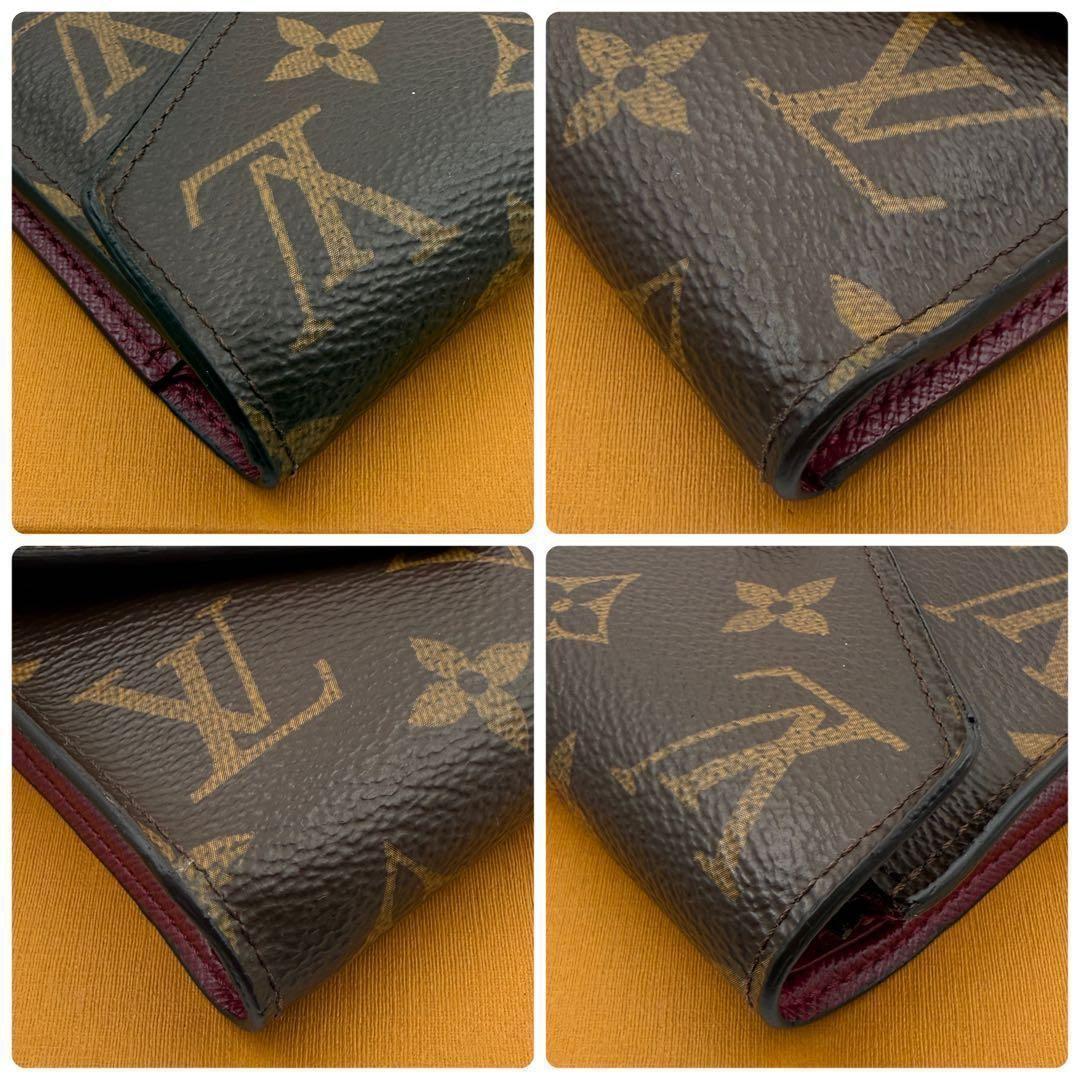 【Mさと様】ルイヴィトン モノグラム ヴィクトリーヌ フューシャ財布 ＃244
