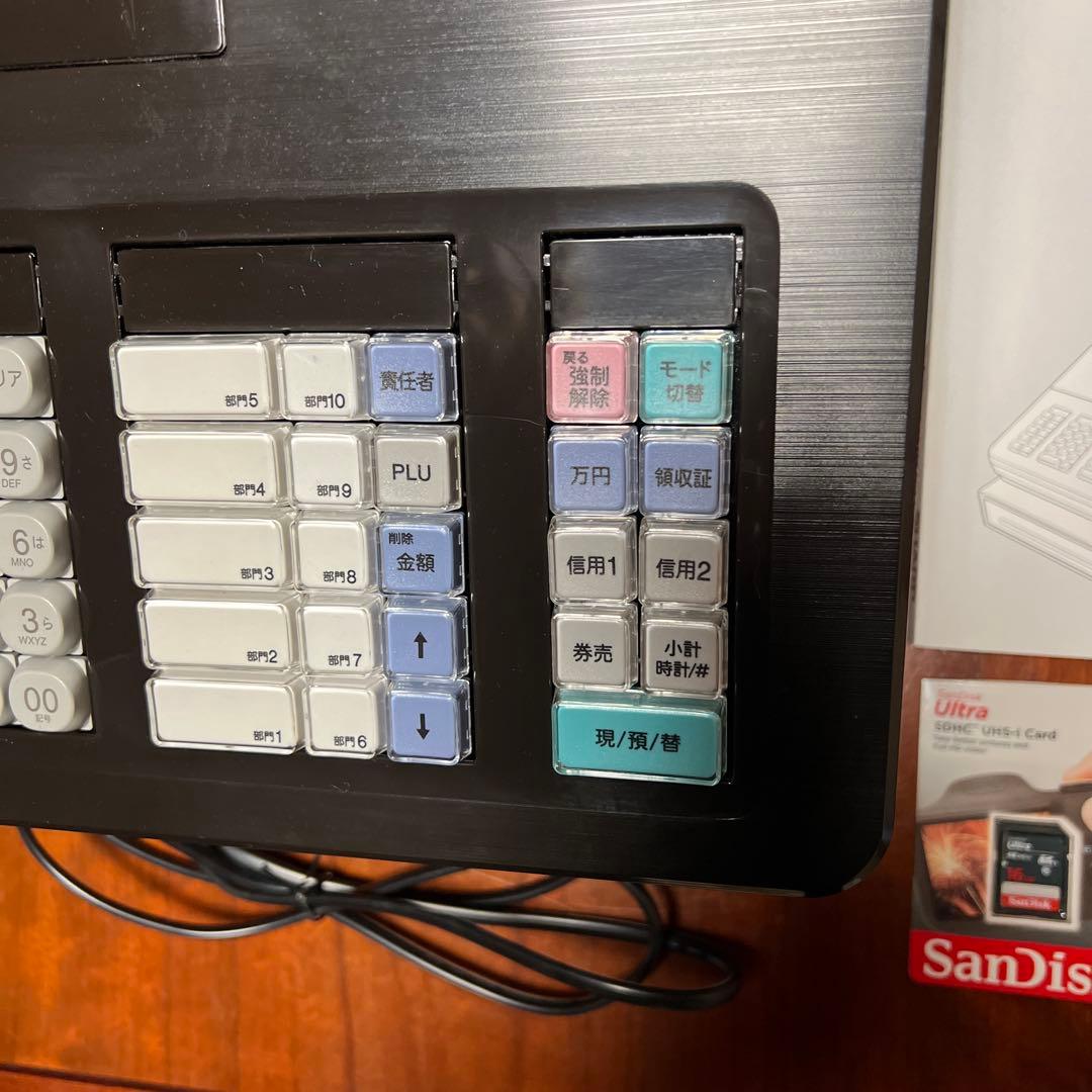 【美品】SHARP XE-A207 ブラック【取扱説明書・ドロア鍵・SDカード】