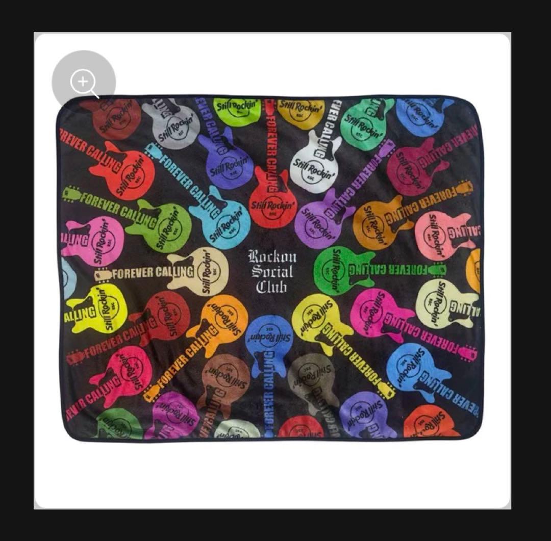 新品　ロックオンソーシャルクラブ　ブランケット